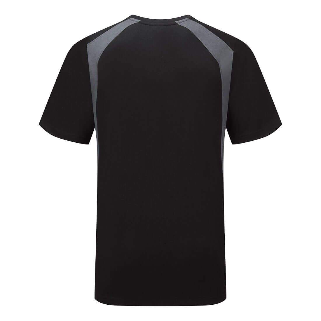 Portwest WX2 Werkkleding T-Shirt CD811 Eco S/S zwart-grijs(BY)