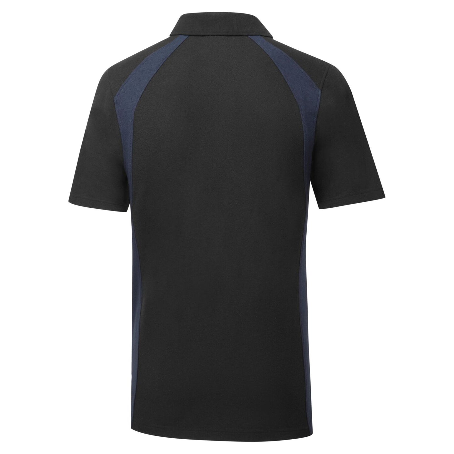 Portwest WX2 Werkkleding Poloshirt CD812 korte mouw zwart-marineblauw(BN)