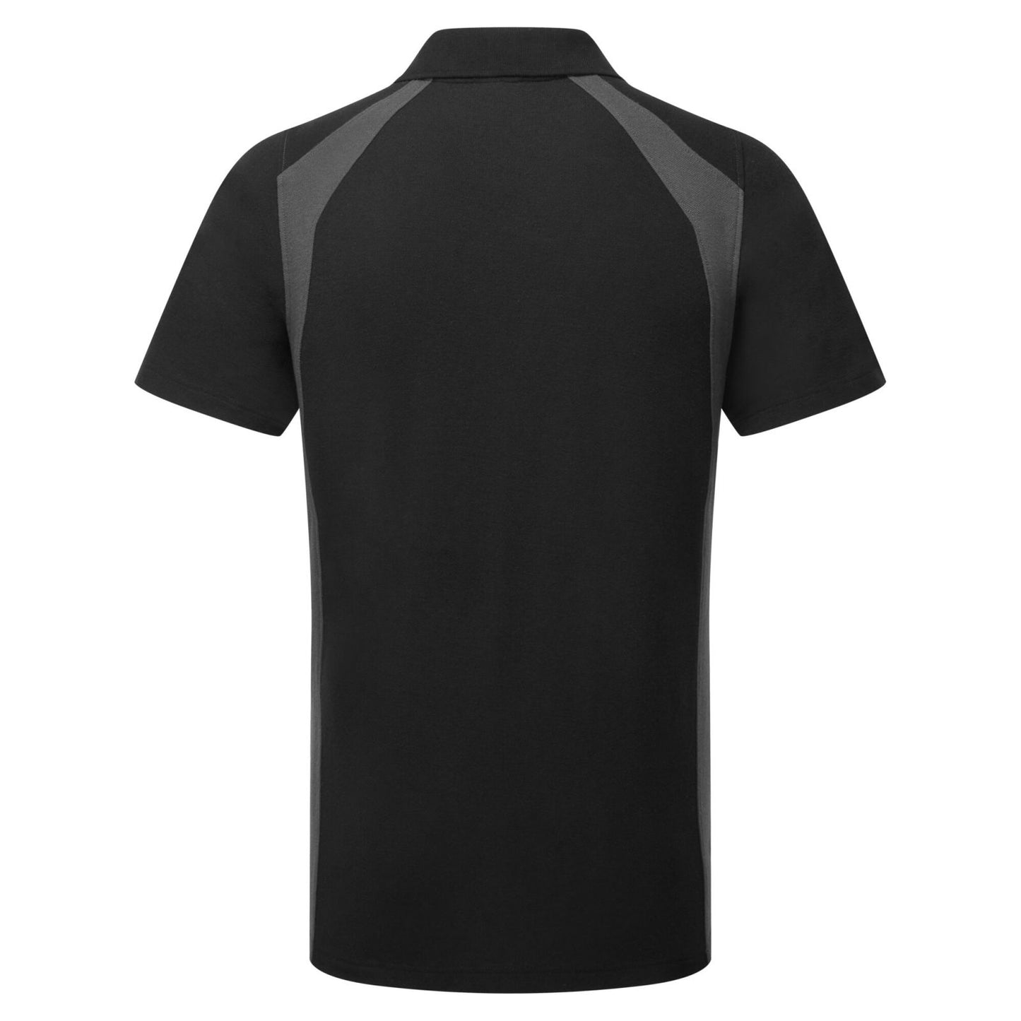 Portwest WX2 Werkkleding Poloshirt CD812 korte mouw zwart-grijs(BY)