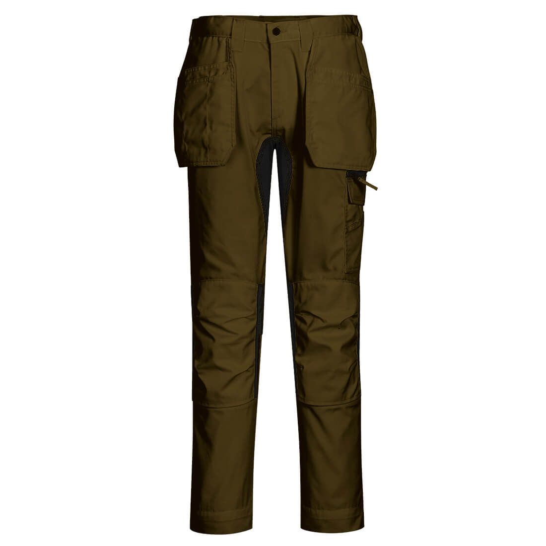Portwest WX2 Eco Broeken CD883 stretch holsterzakken olijfgroen(OG)