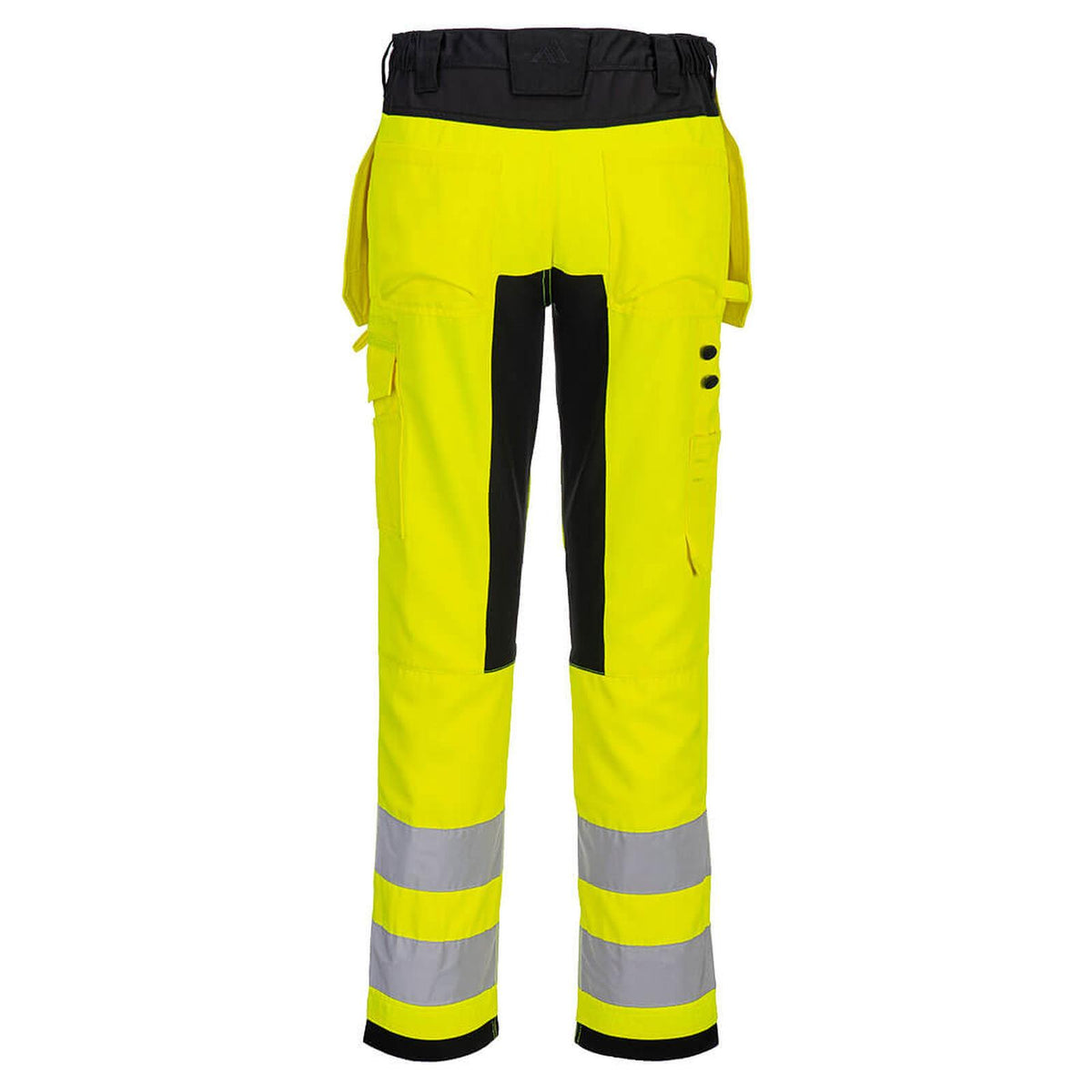 Portwest WX2 Eco Hi-Vis WX2 Eco Hi-Vis broek met Holsterzakken CD889 HiVis holsterzakken stretch geel-zwart(YB)