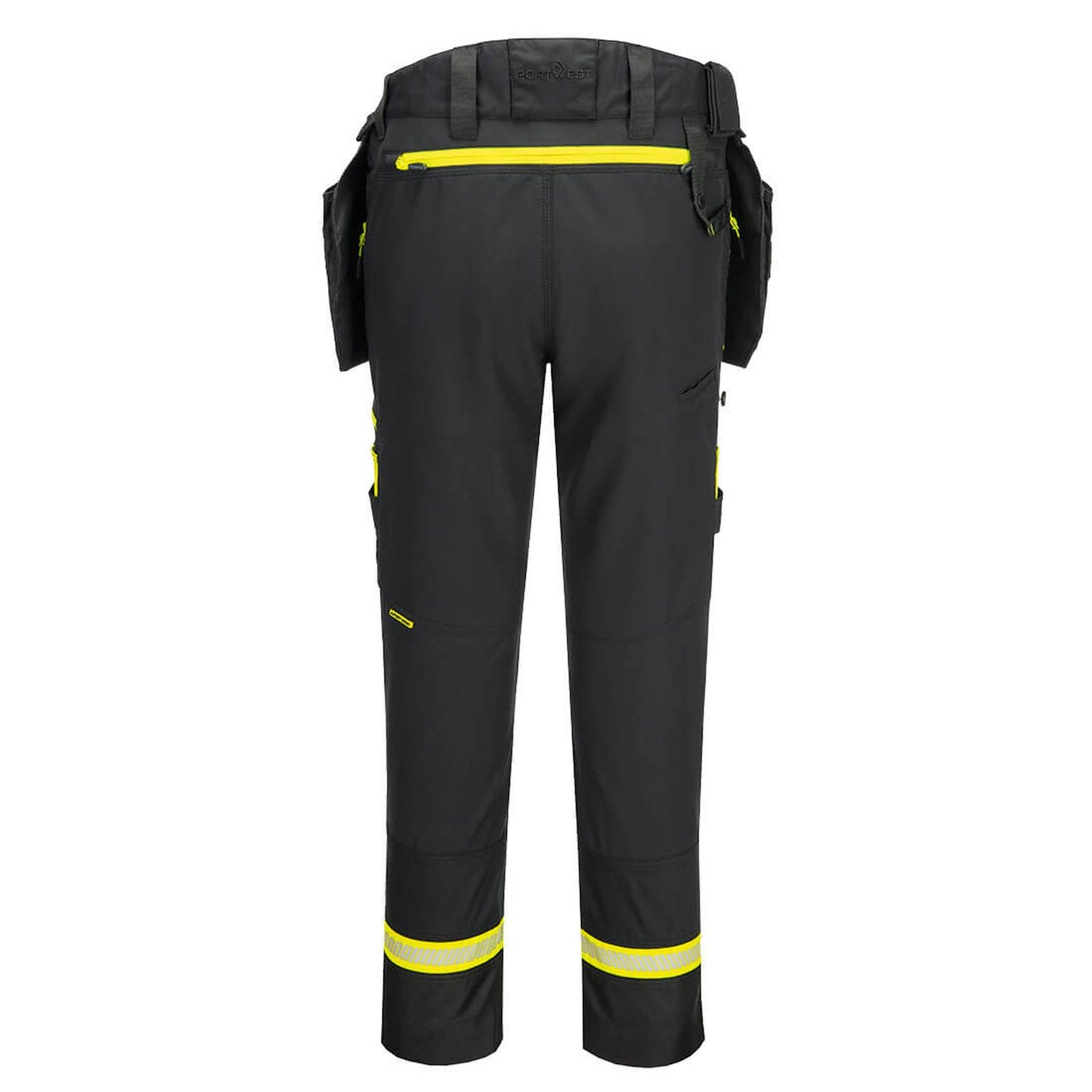 Portwest DX4 Werkkleding Broek DX403 Lichtgewicht Afneembare Holsterzakken zwart(BK)