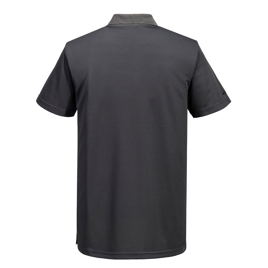 Portwest DX4 Corporate Casuals Poloshirt DX410 PW2 Hi Vis K/M metaalgrijs(MG)