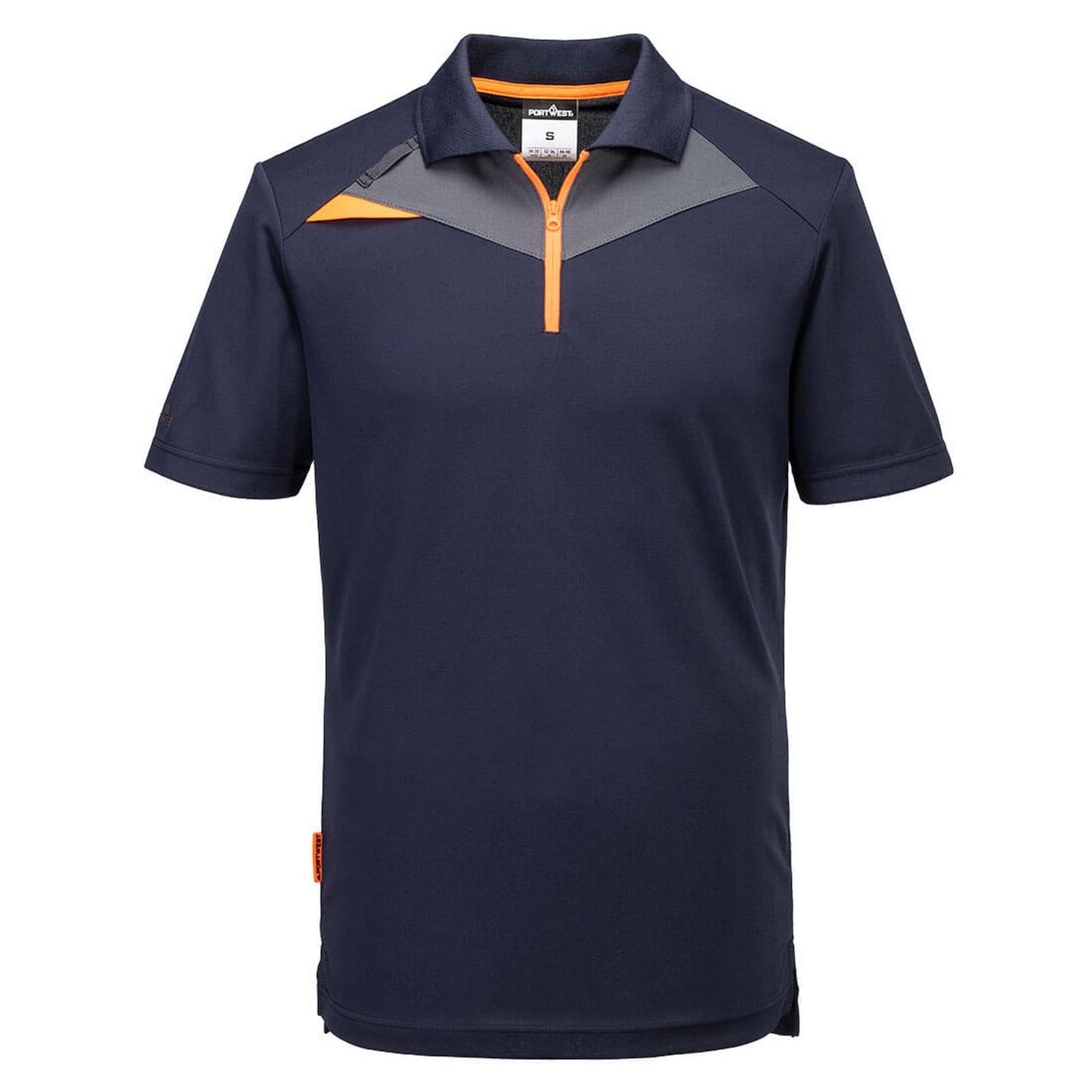 Portwest DX4 PW2 Hi Vis Polo DX410 K/M HiVis donker marineblauw(NV)