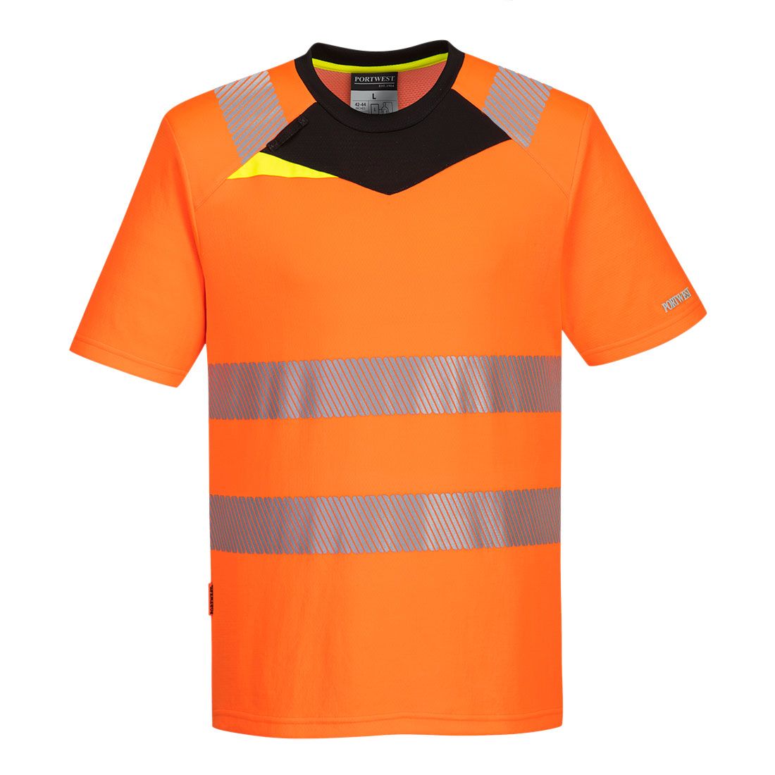 Portwest T-shirts DX413 oranje-zwart(OB)