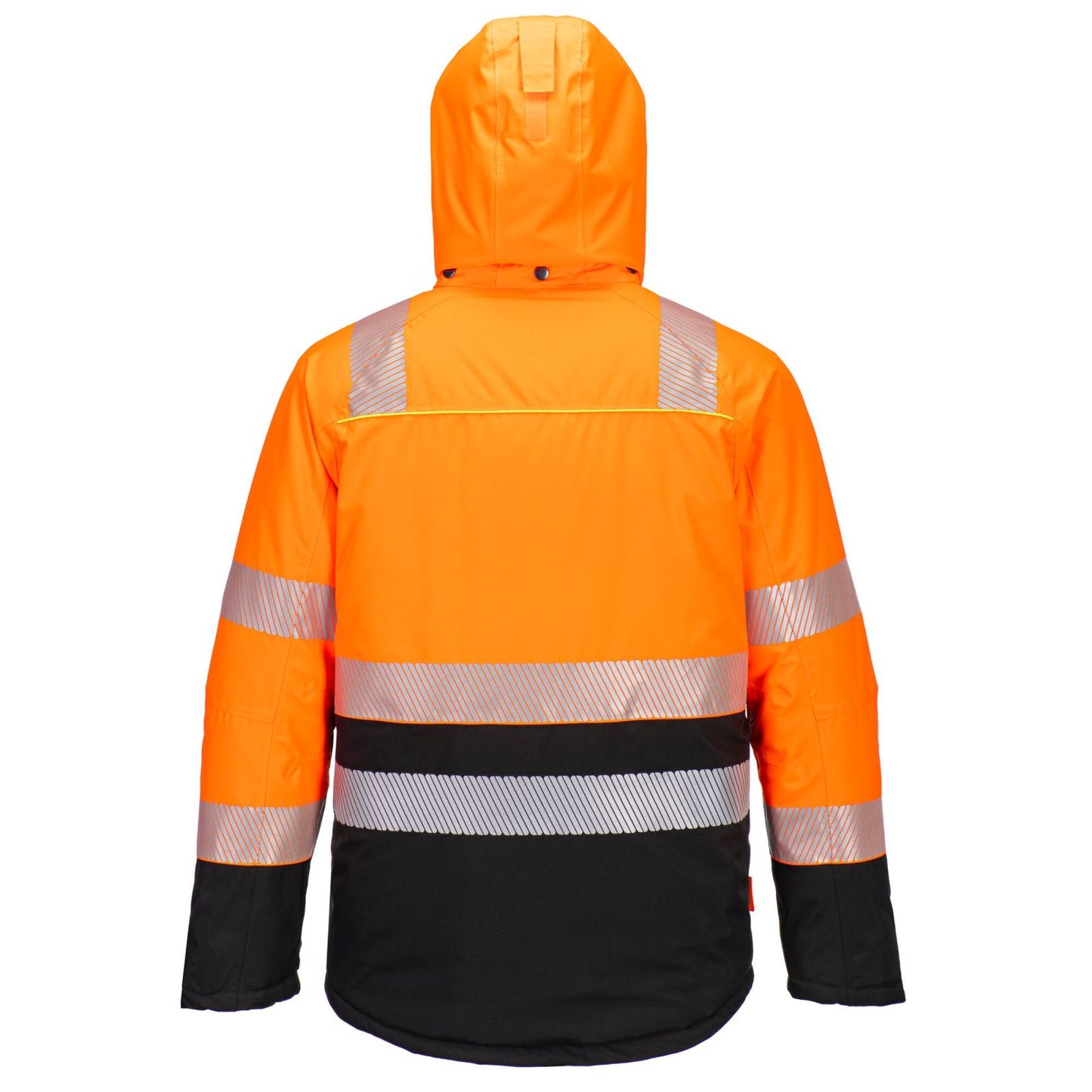 Portwest DX4 Hi-Vis Winterjack DX430 HiVis Klasse 2 waterdicht stretch oranje-zwart(OB)
