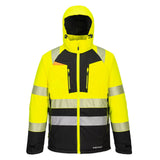 Portwest DX4 Hi-Vis Winterjack DX430 HiVis Klasse 2 waterdicht stretch geel-zwart(YB)