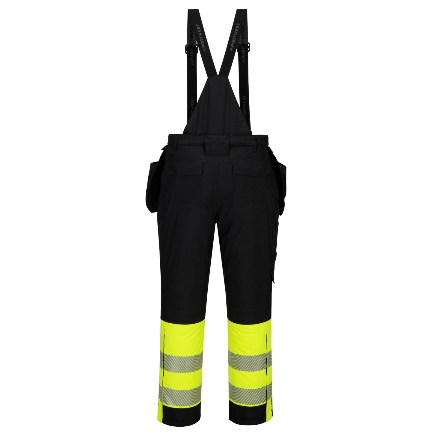 Portwest DX4 Hoge zichtbaarheid Amerikaanse Overall DX437 Hi-Vis Klasse 1 Winter geel-zwart(YB)