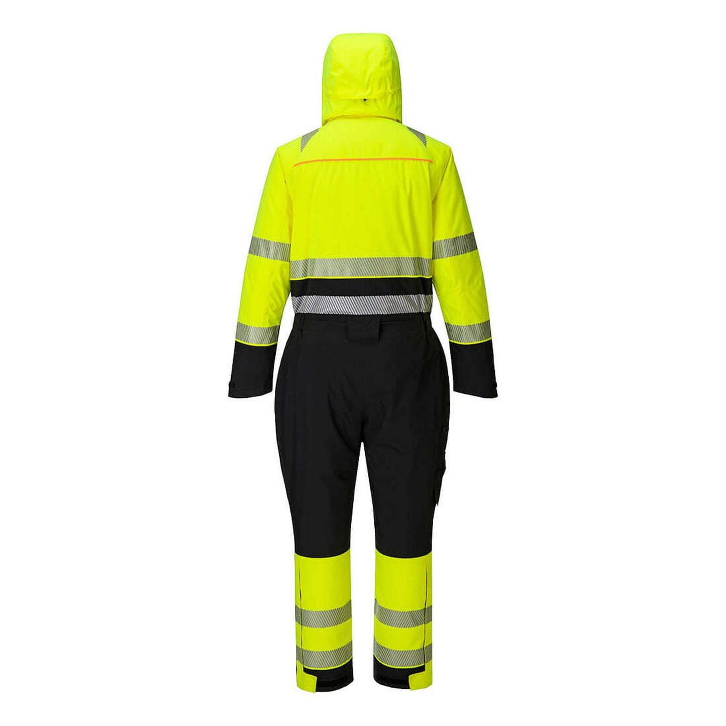 Portwest DX4 Hoge zichtbaarheid Winteroverall DX438 Hi-Vis geel-zwart(YB)