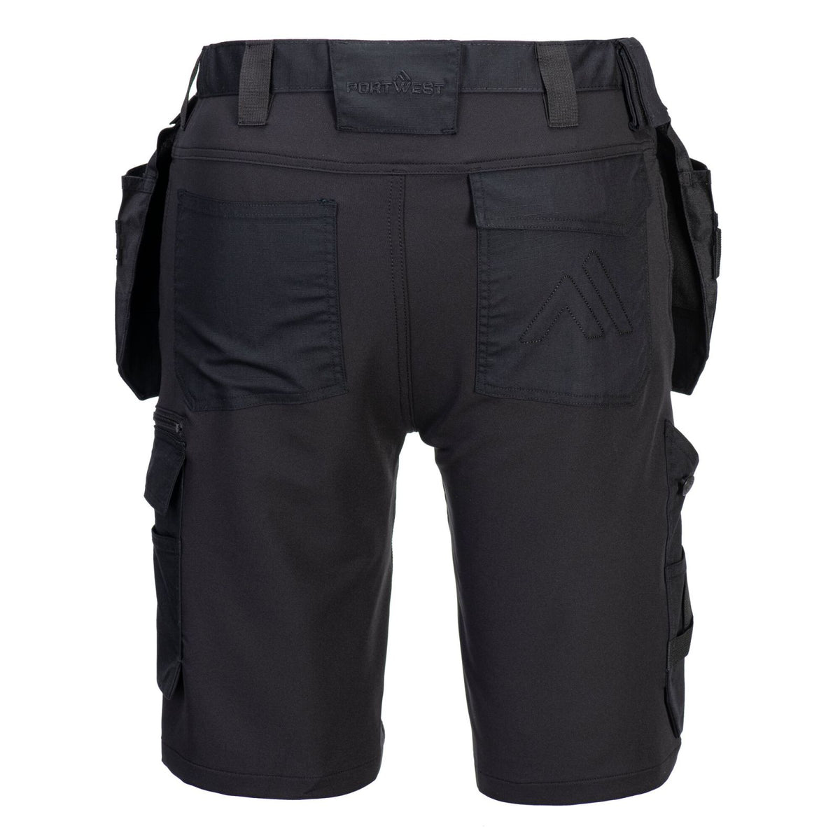 Portwest DX4 Korte Broek DX451 holsterzakken zwart(BK)
