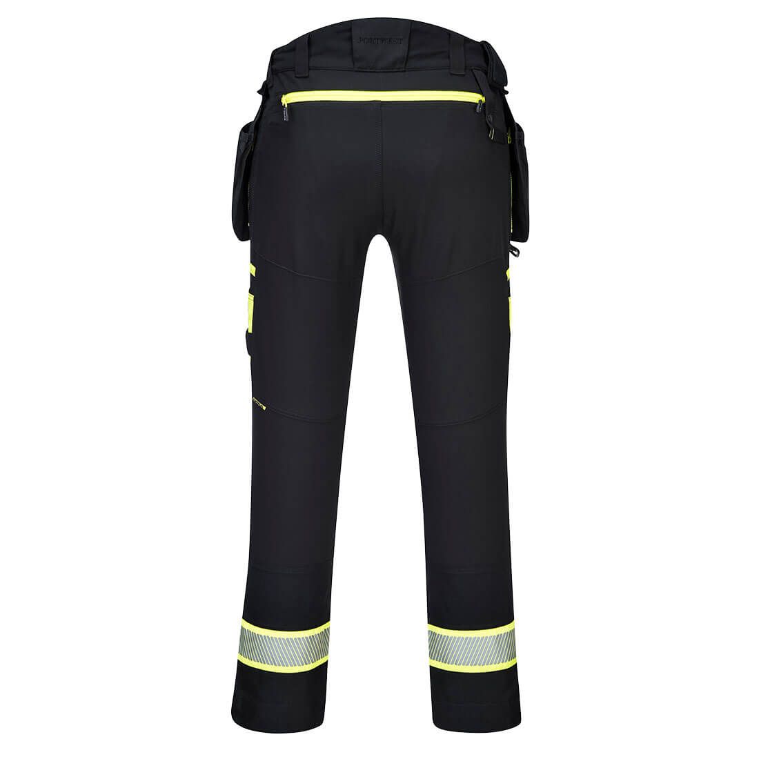 Portwest DX4 Broek DX452 dames afneembare holsterzakken stretch zwart(BK)