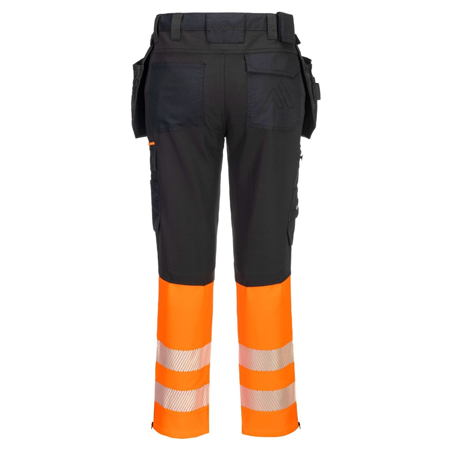Portwest DX4 Hi-Vis Werkbroek DX457 HiVis Klasse 1 oranje-zwart(OB)