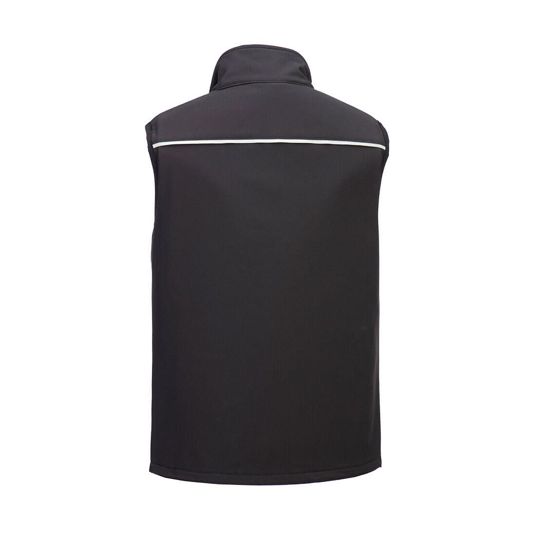 Portwest DX4 Bodywarmer DX476 softshell (3L) ademend winddicht waterafstotend zwart(BK)