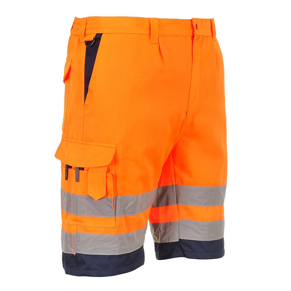 Portwest Broeken E043 HiVis UPF50+ UV oranje-marineblauw(ON)