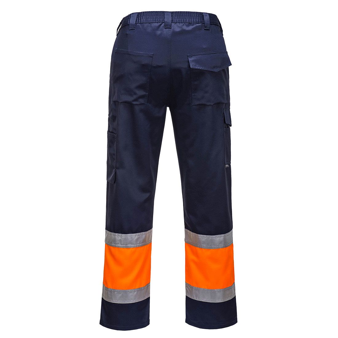 Portwest Broeken E049 oranje-marineblauw(ON)