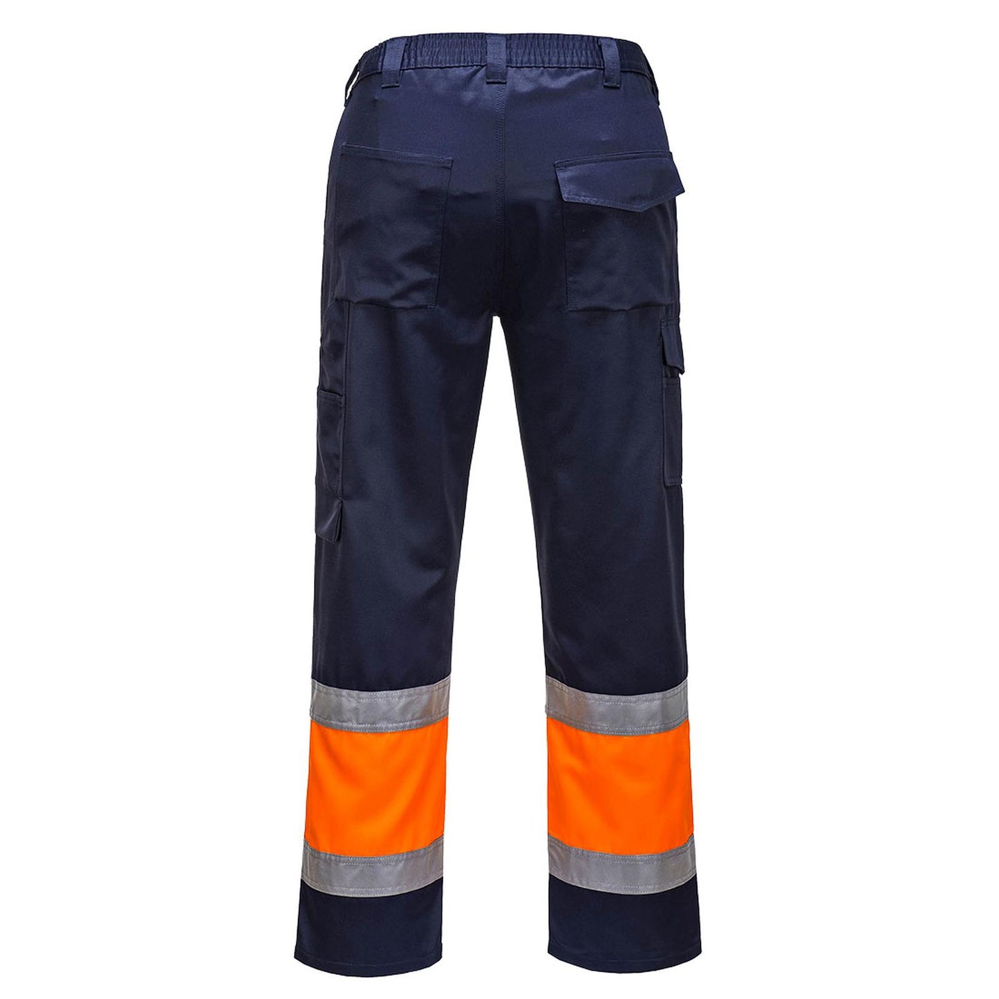 Portwest Broeken E049 oranje-marineblauw(ON)