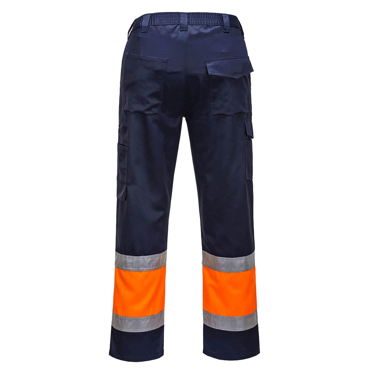 Portwest Broeken E049 oranje-marineblauw(ON)