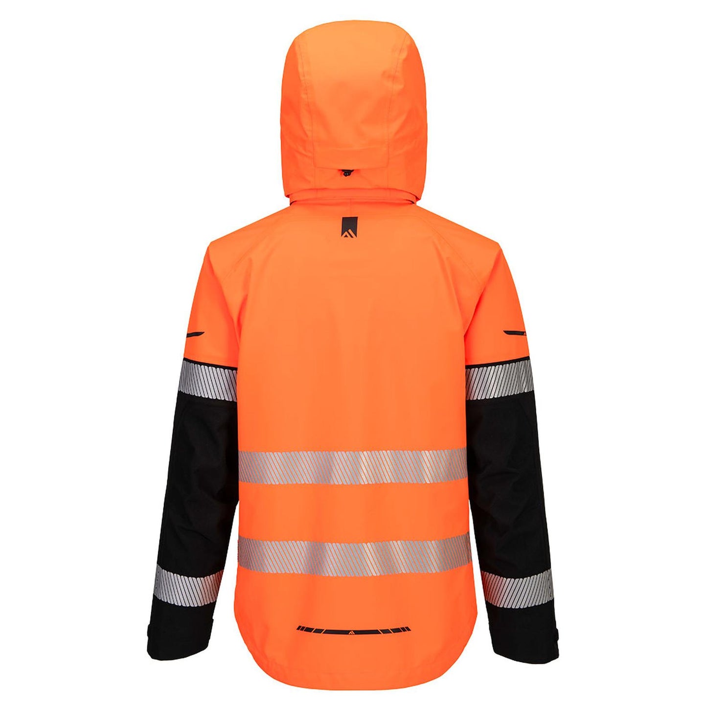 Portwest EV4 Hoge zichtbaarheid Jack EV465 Hi-Vis Shell (3L) oranje-zwart(OB)