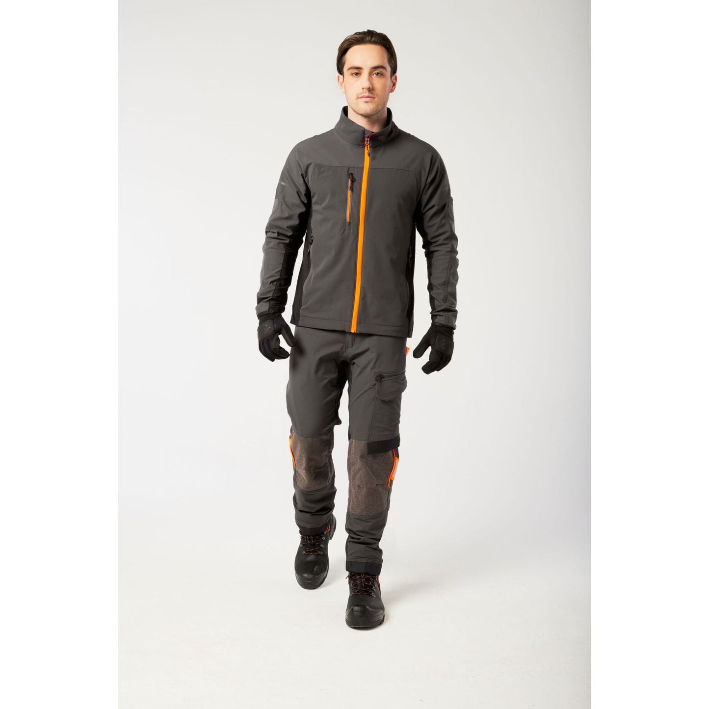 Portwest EV4 Werkkleding Werkjack EV475 Stretch slim-fit metaalgrijs(MG)