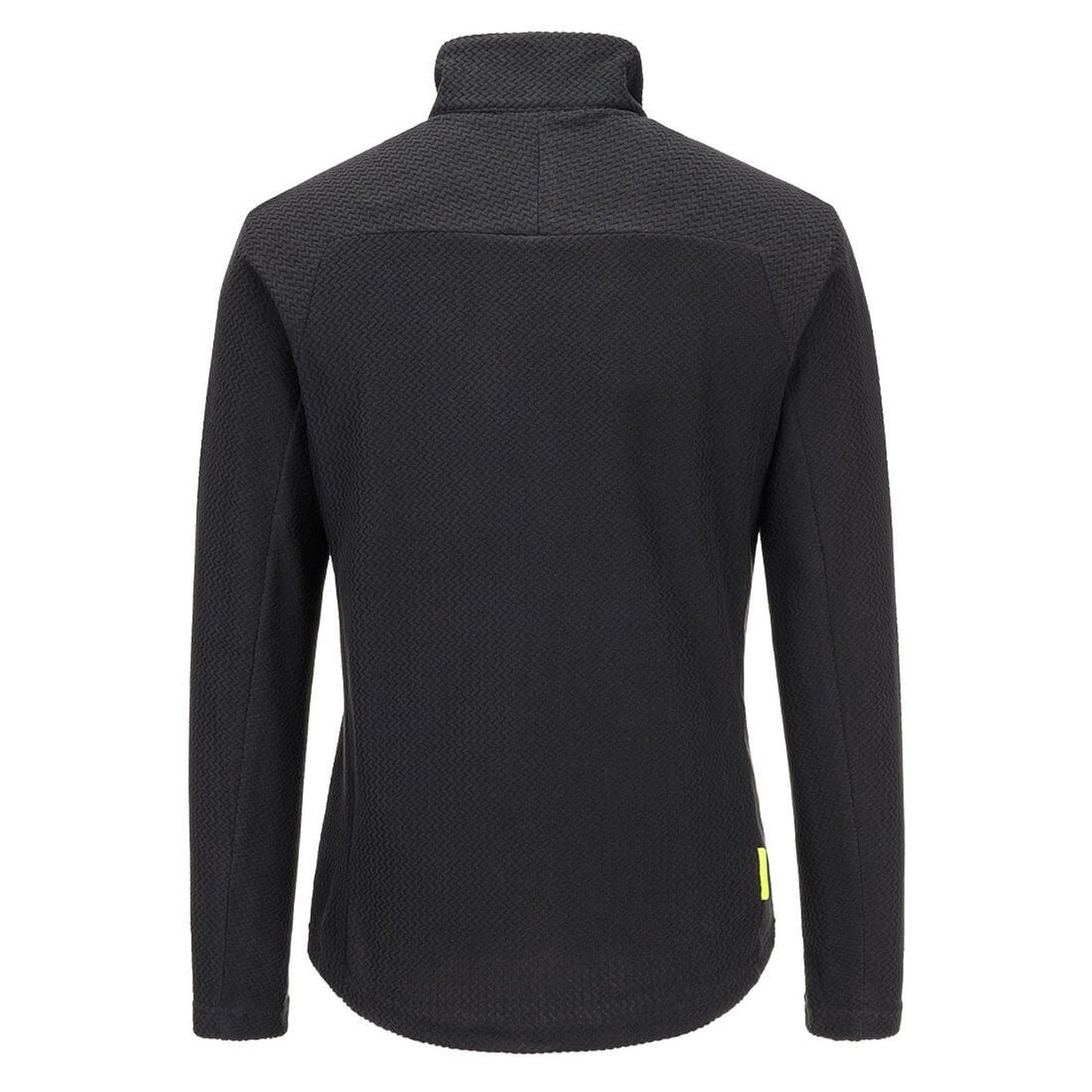 Portwest EV4 jas EV480 textuur Fleece slim-fit stretch zwart(BK)
