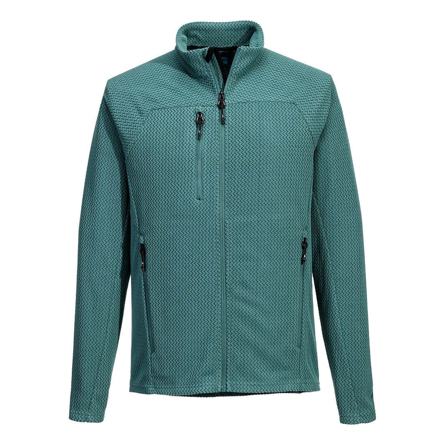 Portwest EV4 Alle Weersomstandigheden Vest EV480 fleecte textuur groenblauw(TE)