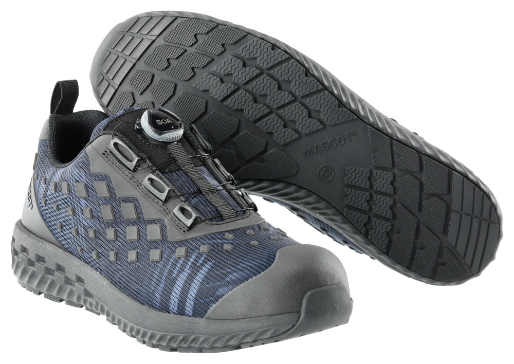 Mascot Footwear Customized Veiligheidsschoenen laag F0650-704 steenblauw-zwart(8509)