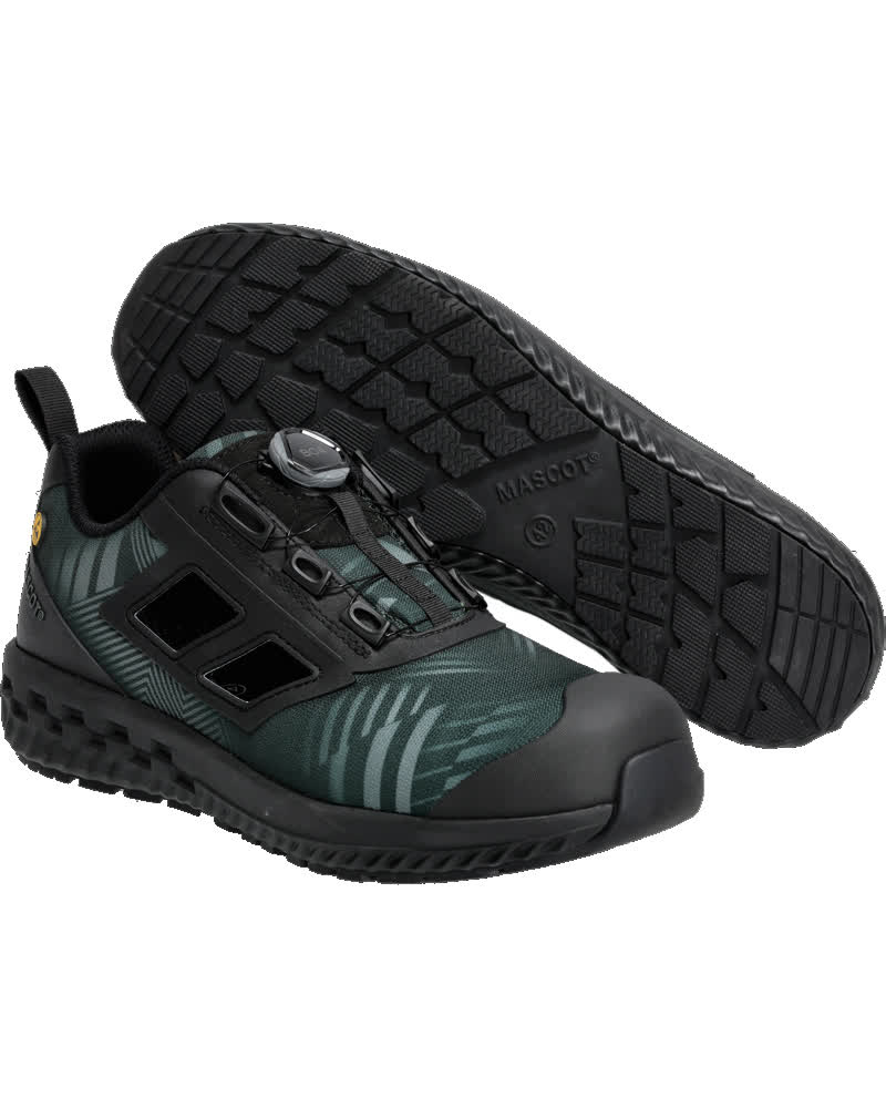 Mascot Footwear Customized Veiligheidssandalen F0651-704 S1PL BOA Fit System bosgroen-zwart(3409)