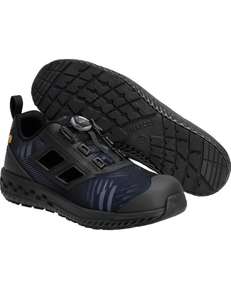 Mascot Footwear Customized Veiligheidssandalen F0651-704 S1PL BOA Fit System steenblauw-zwart(8509)