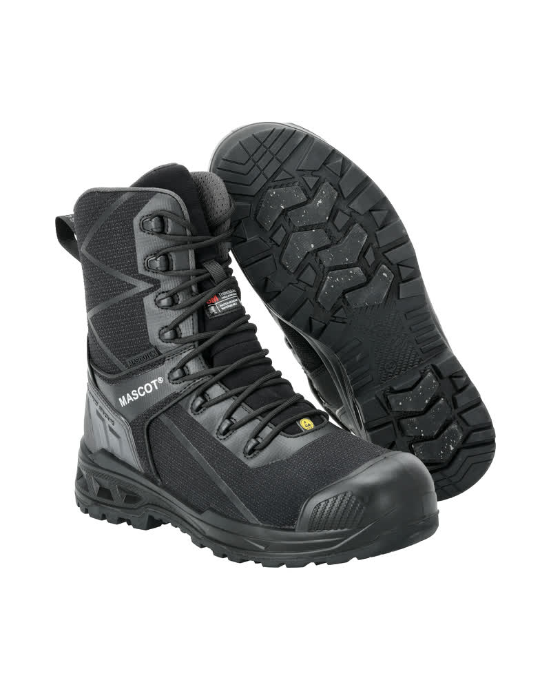 Mascot Footwear Industry Veiligheidsschoenen F1106-938 S7S FO SR HRO HI CI SC LG veters zwart(09)