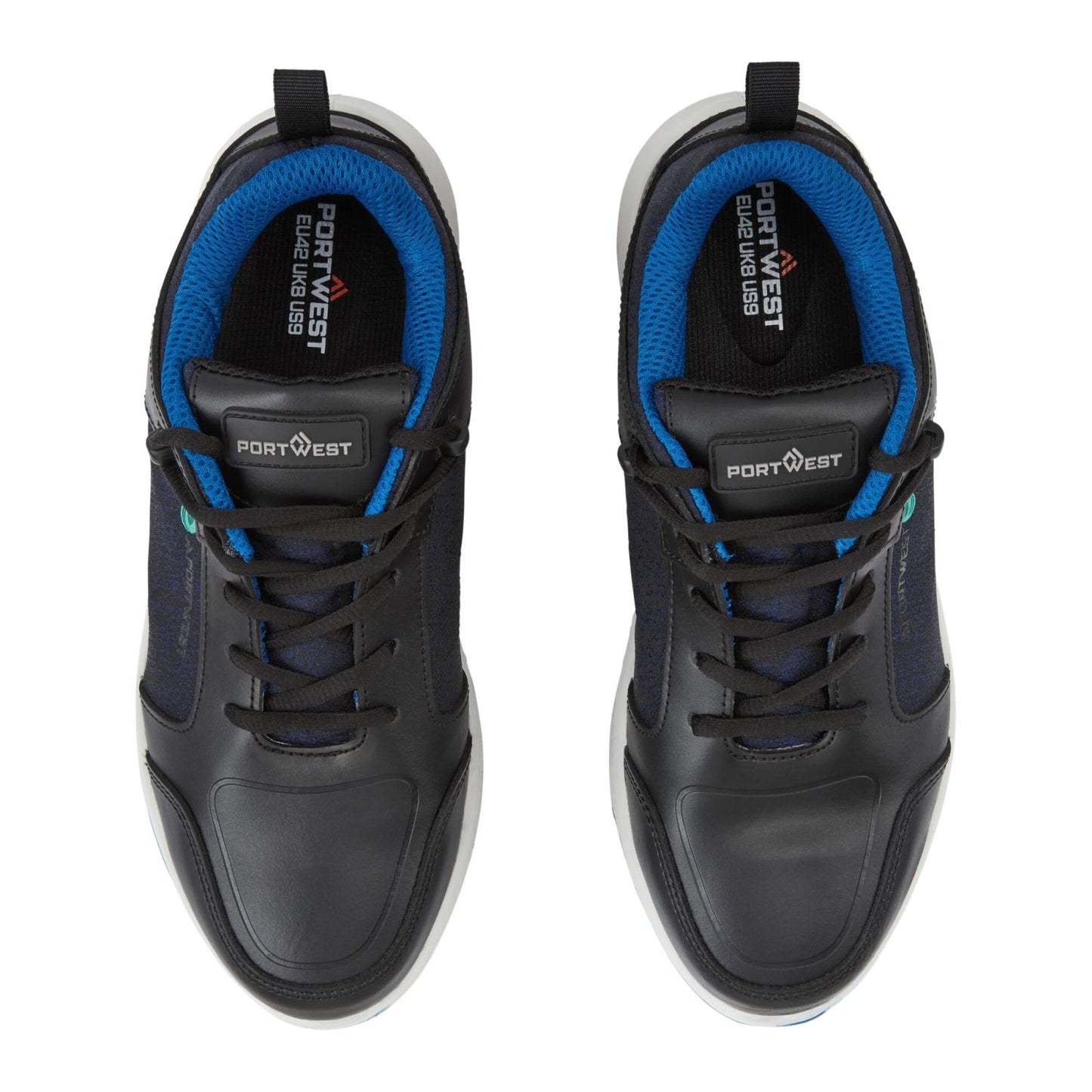 Portwest FX2 Eco Schoenen FC07 Composite trainer S3S SR zwart-blauw(BK)