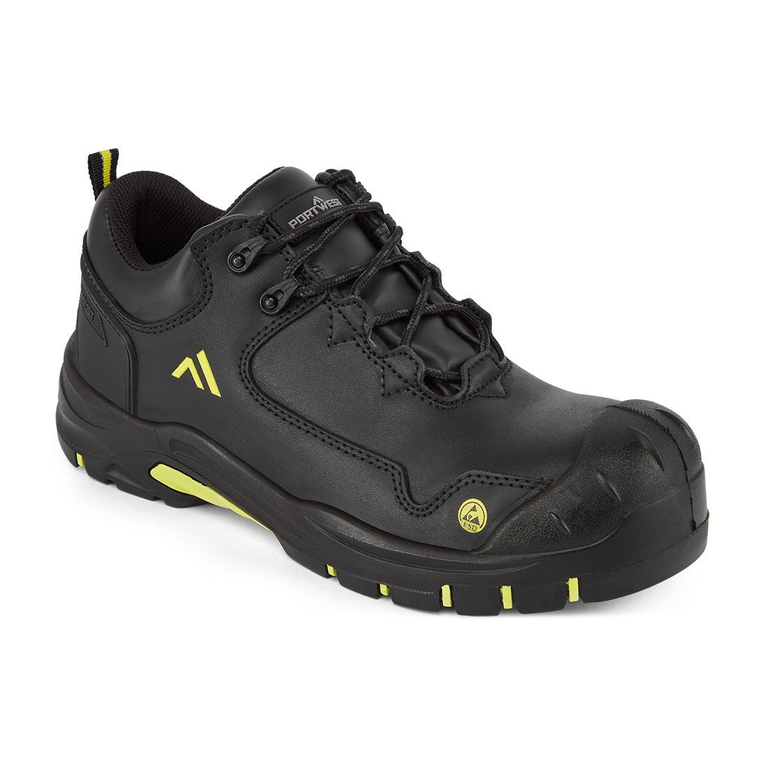 Portwest FX2 Apex Schoenen FC19 Compositelite S3S ESD HRO SR SC FO zwart-geel(BK)