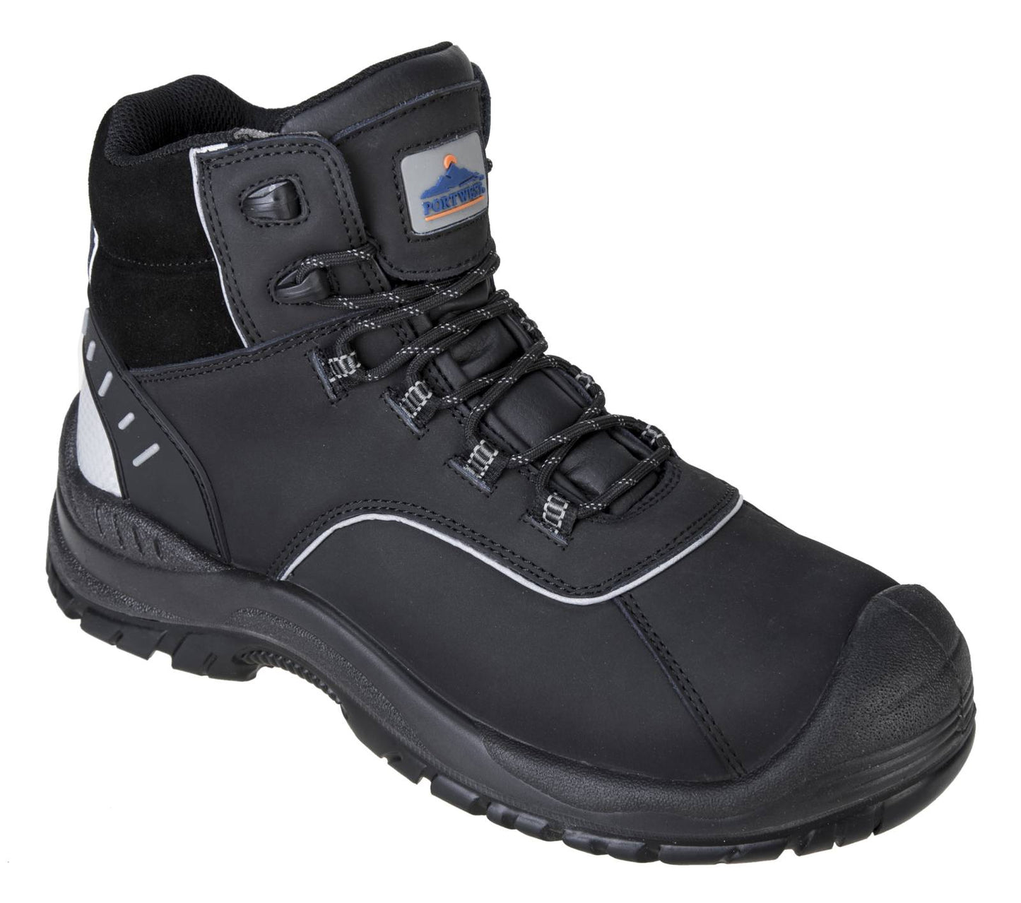 Portwest Schoenen FC58 Metaalvrij Waterwerend black(BK)