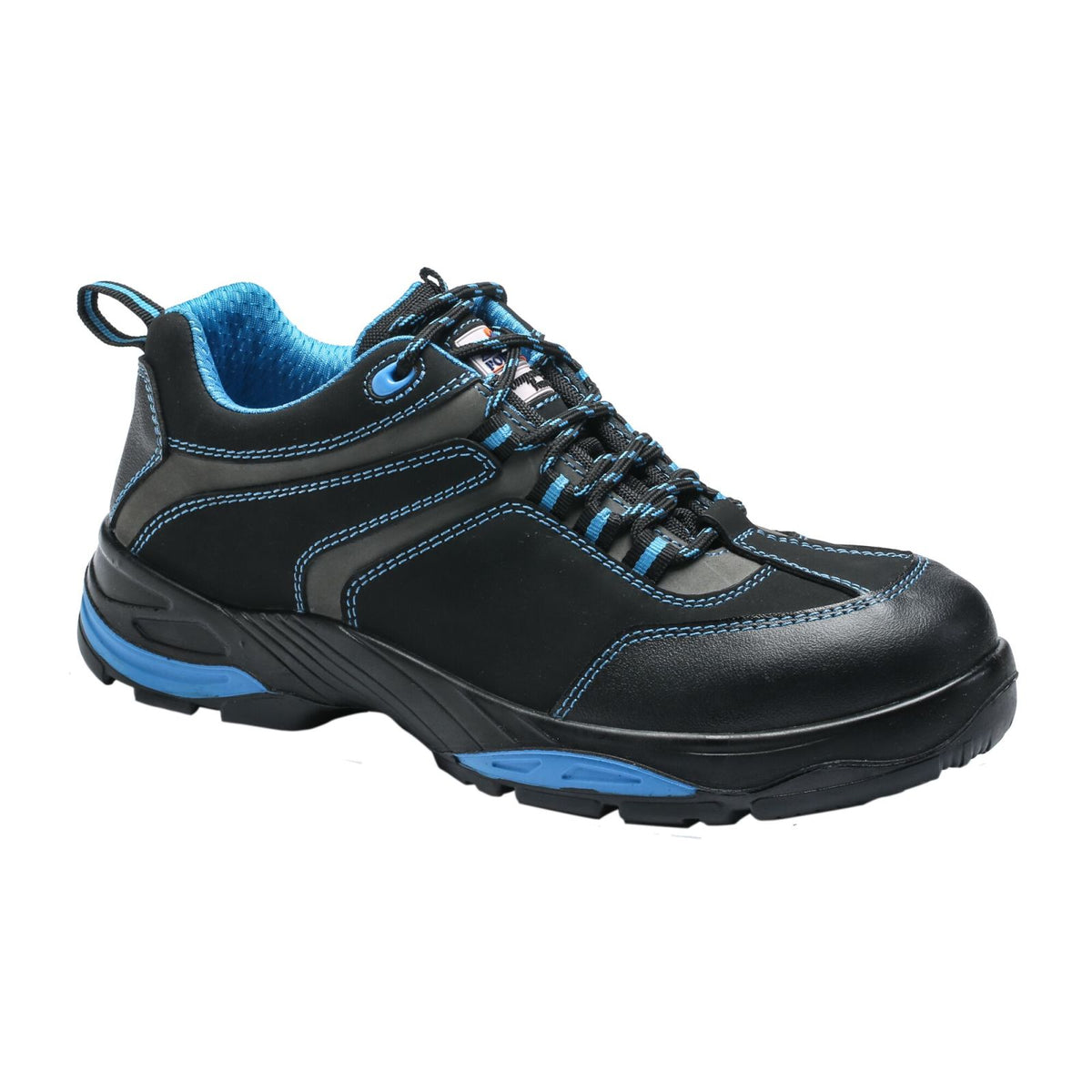 Portwest CompositeLite Ultra Voetbescherming Schoen FC61 Composietleren Nubuck leder S3S HRO FO SR blauw(BL)