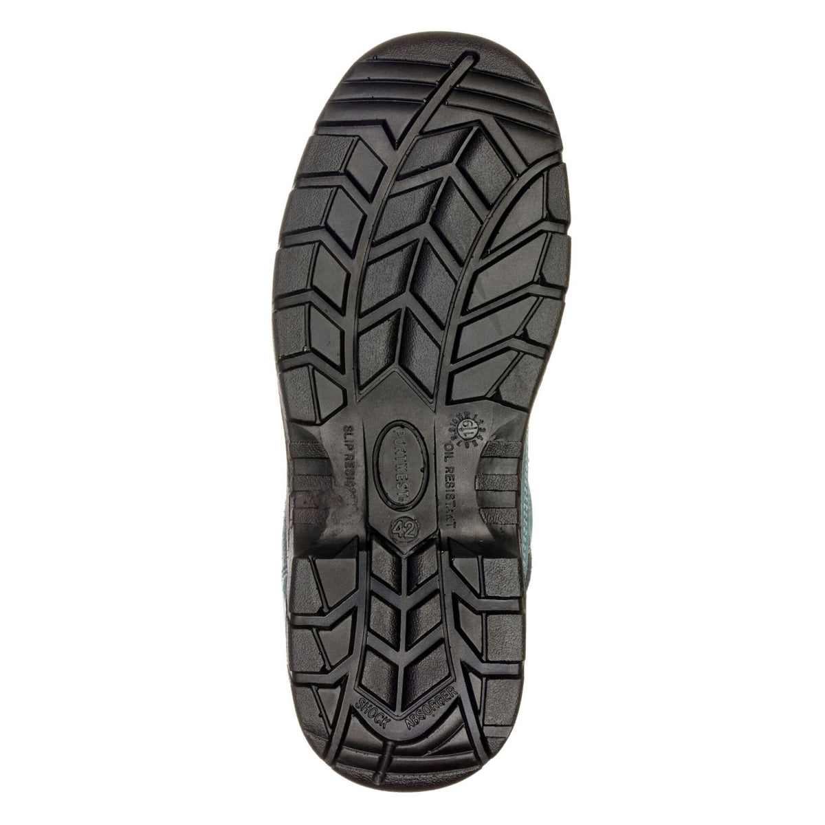 Portwest CompositeLite Work Voetbescherming Schoen FC63 Compositelite Trekker S1 zwart-blauw(BK)