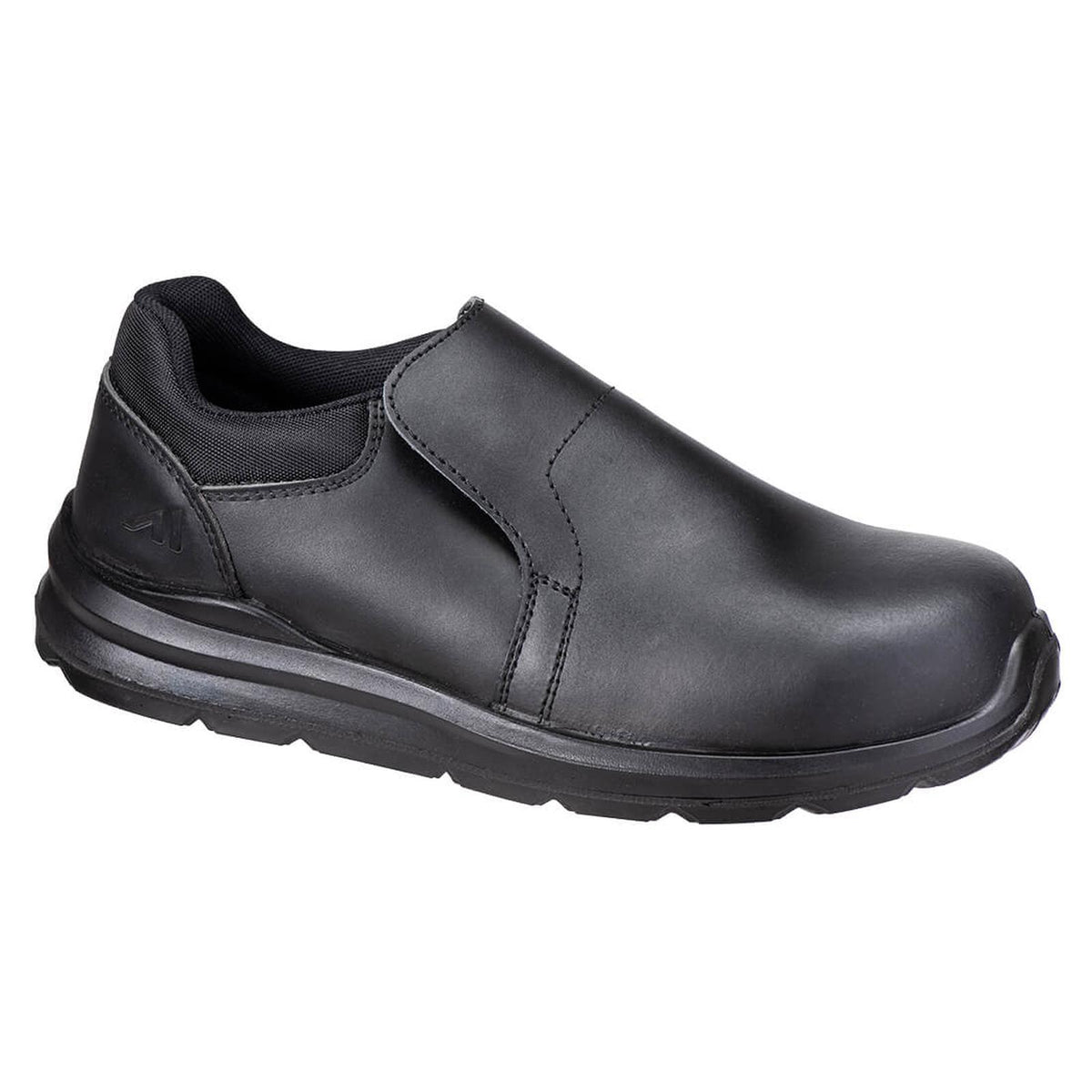 Portwest Composite Lite Voetbescherming Veiligheidschoenen FC80 Samengestelde slip on S3S SR FO zwart(BK)