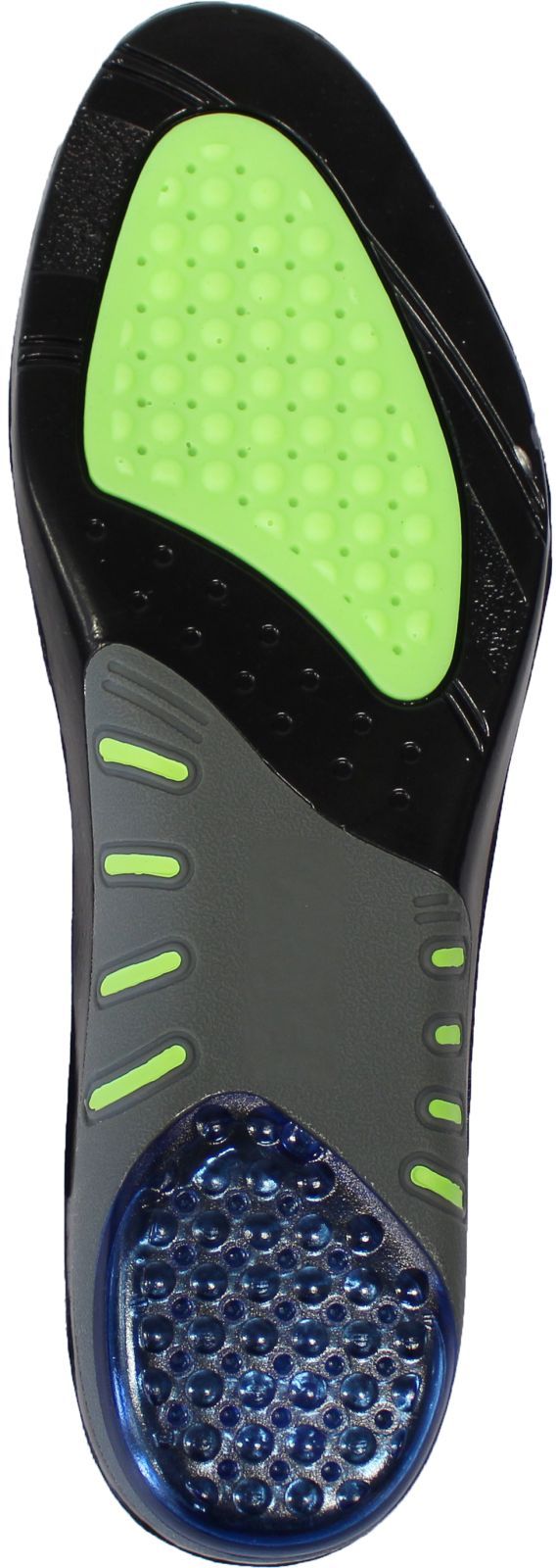 Portwest Inlegzolen FC82 Gel-demping zwart-groen(BG)