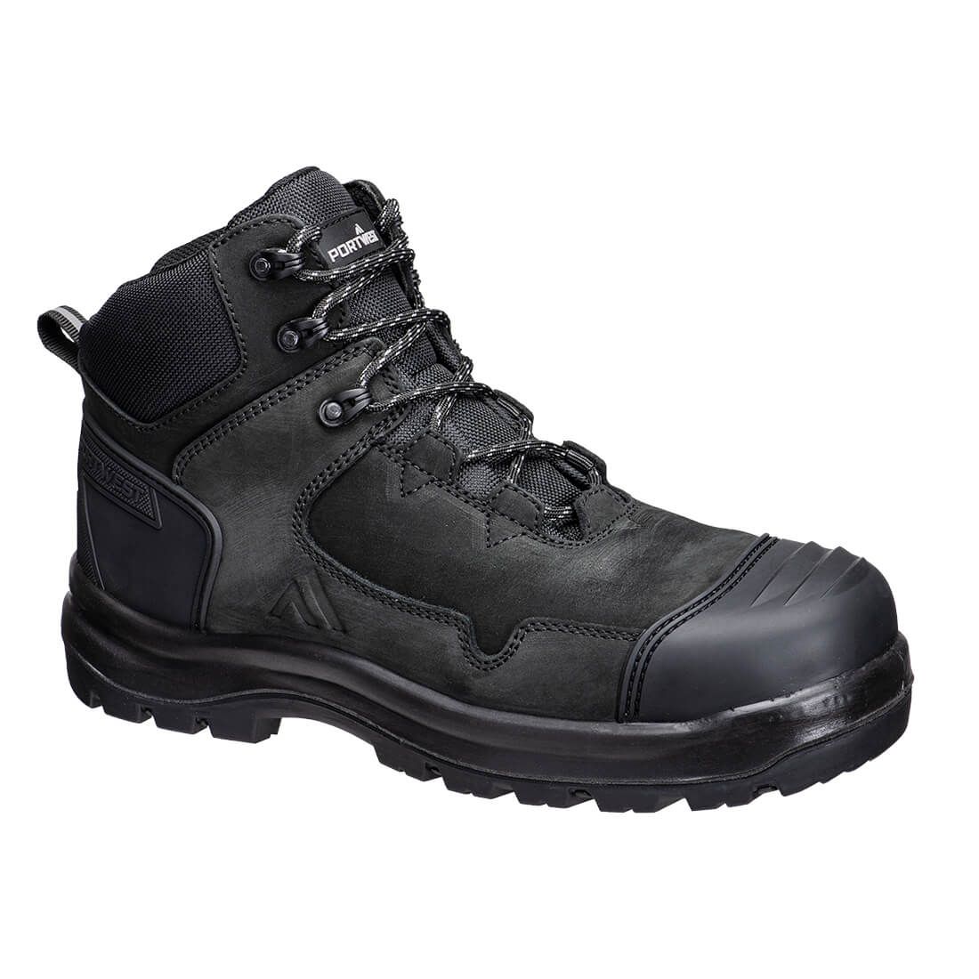 Portwest FX2 Apex Veiligheidschoenen FD04 Composiet Halfhoog S3S HRO SR zwart(BK)