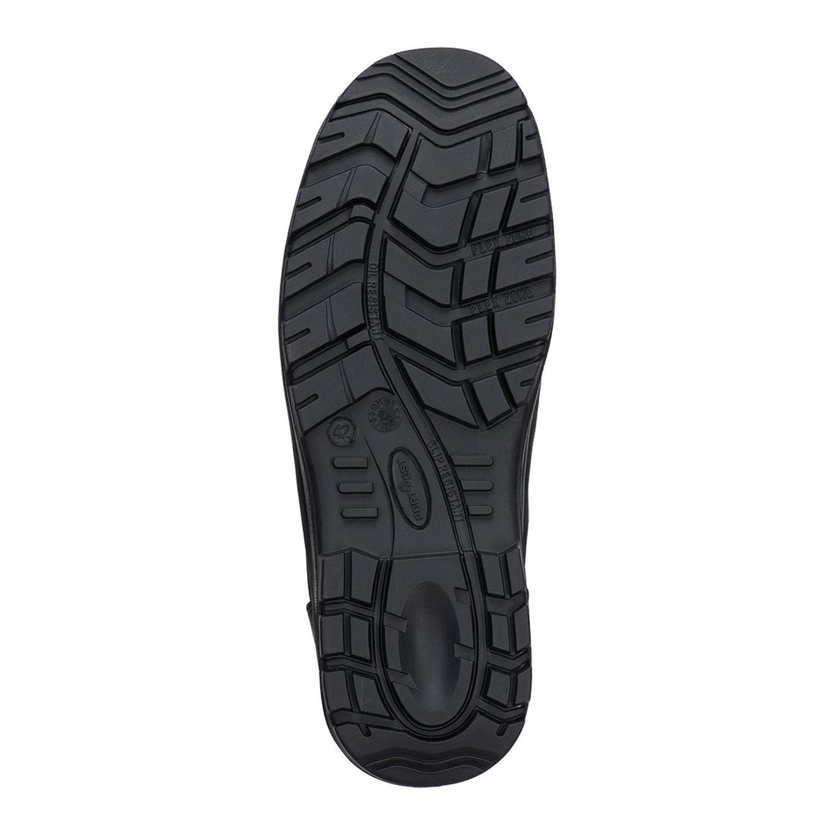 Portwest Composite Lite Voetbescherming Veiligheidsschoen FD22 composiet leder scheenbeschermer S3S HRO FO SC HI CI AN LG SR zwart(BK)