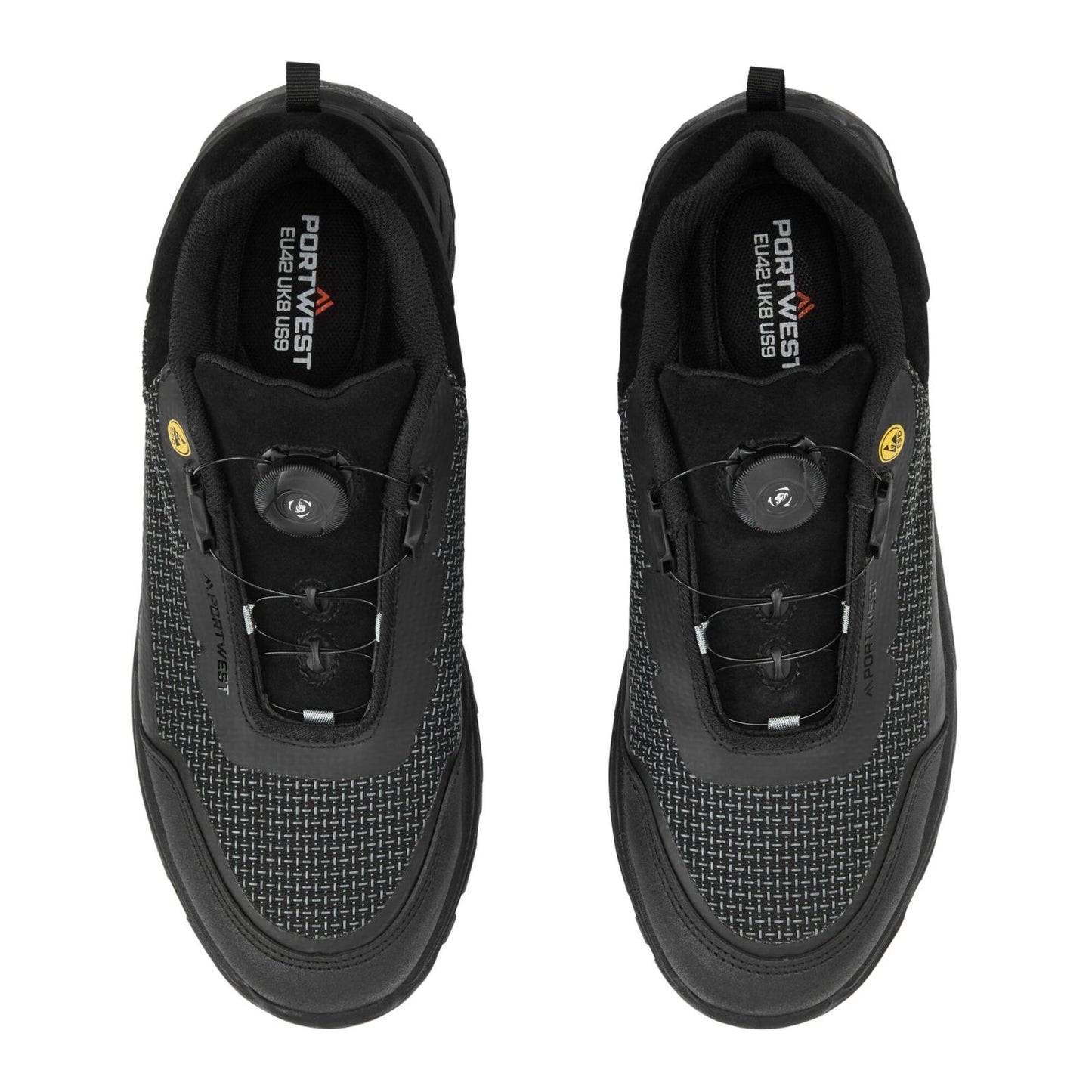 Portwest FX2 Girder Schoenen FE05 Composite Low S3S ESD SR FO zwart-grijs(BG)