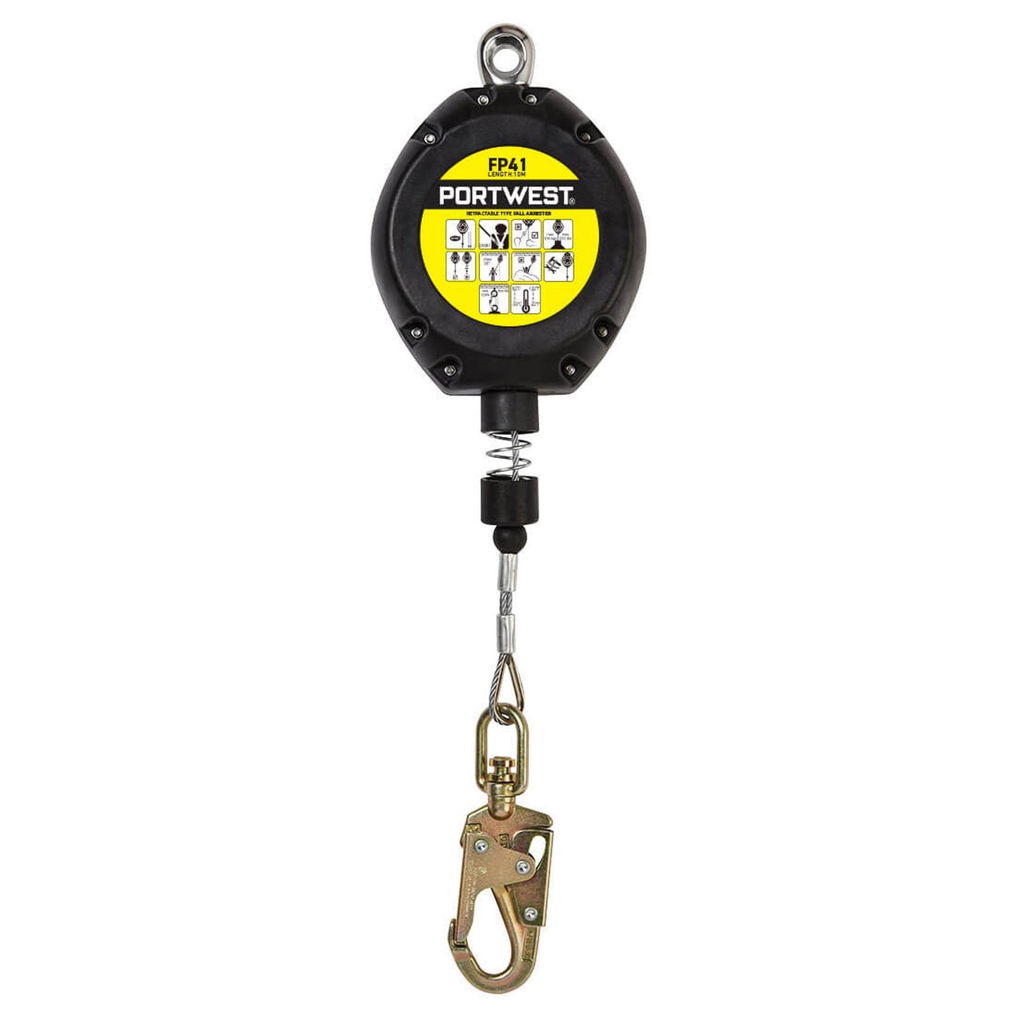 Portwest Valstopblokken FP41 zwart(BK)