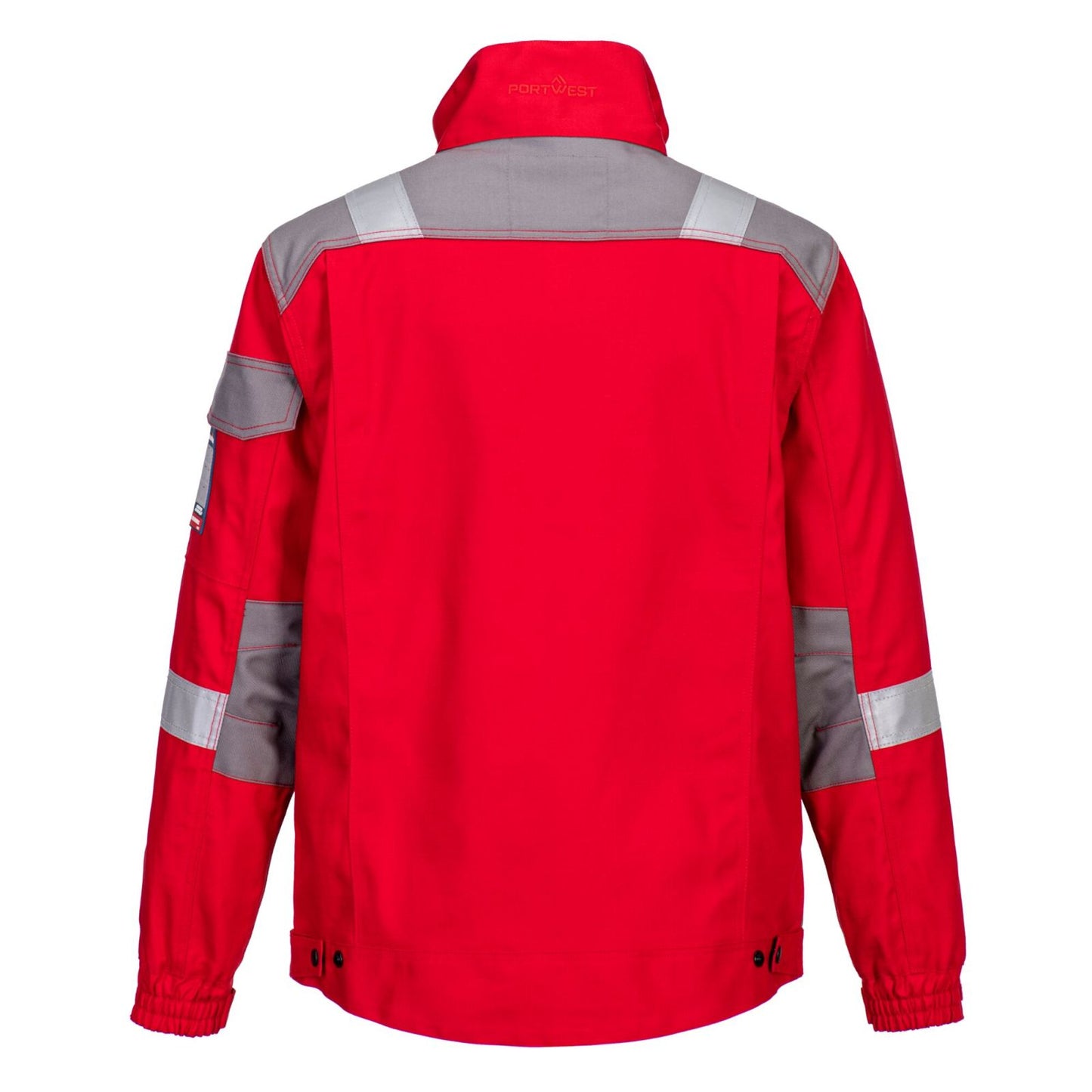 Portwest Bizflame Ultra FR Jack FR08 Two Tone vlamwerend antistatisch rood(RE)