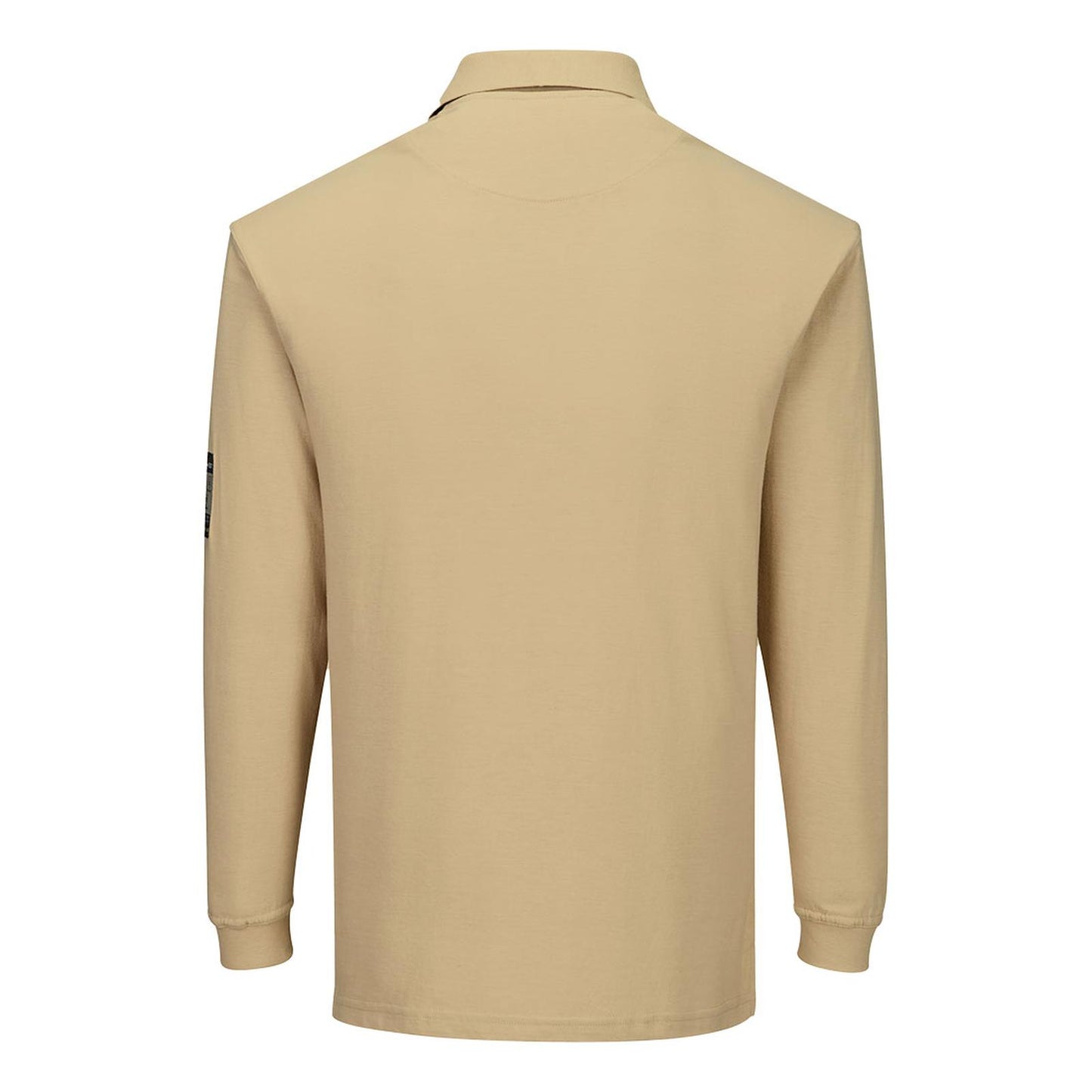 Portwest Modaflame Knit Vlamvertragend Poloshirt FR10 lange mouw vlamvertragend antistatisch tanbruin(TA)