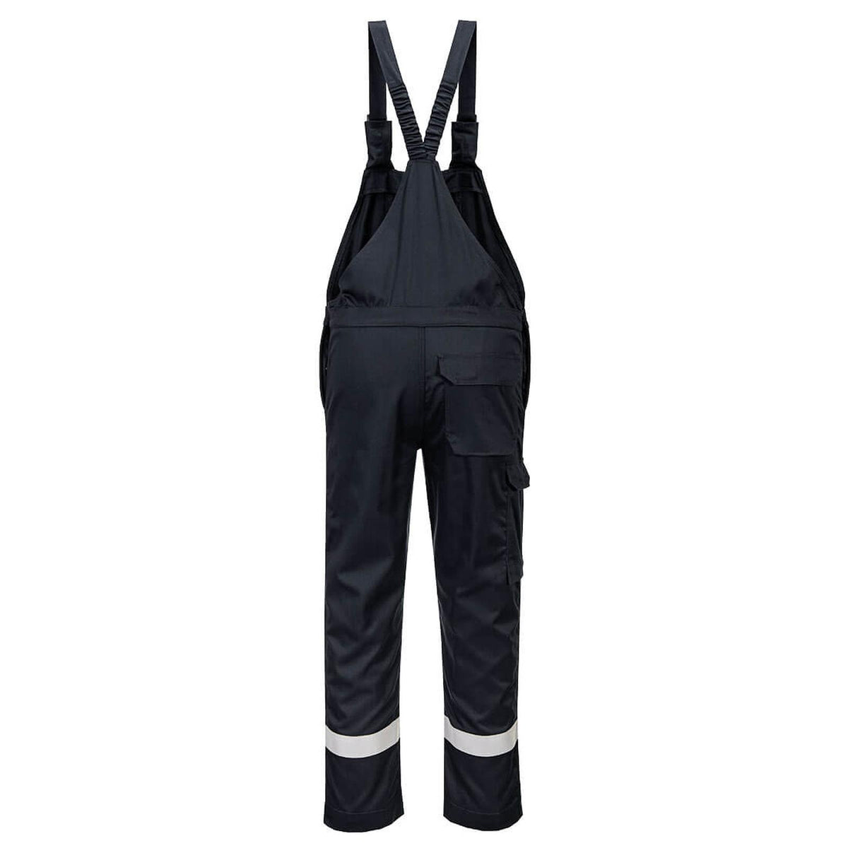 Portwest Bizflame Work Vlamvertragend Multi-norm Amerikaanse Overall FR418 FR chemisch bestendig zwart(BK)