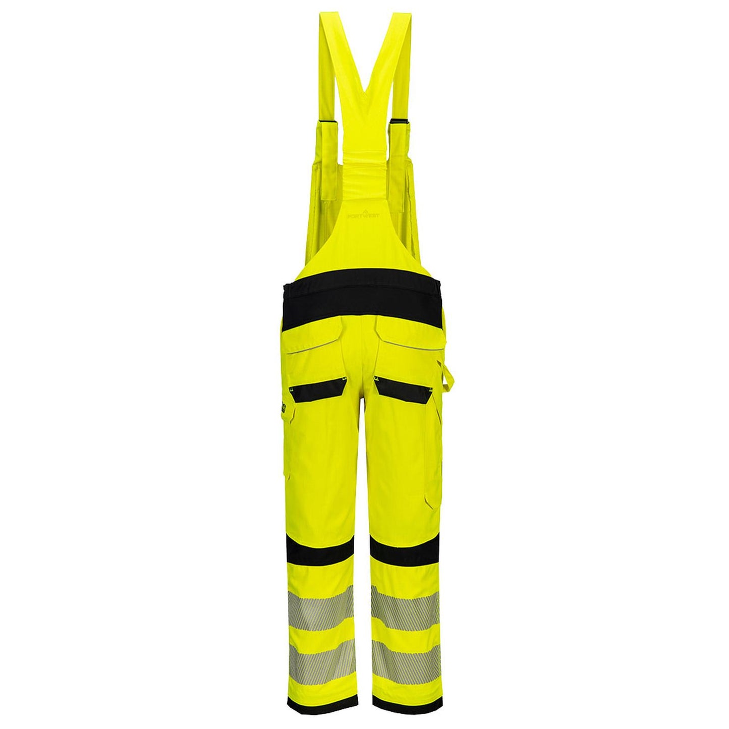 Portwest PW3 FR Amerikaanse Overall FR420 Modaflame HiVis vlamwerend antistatisch geel-zwart(YB)