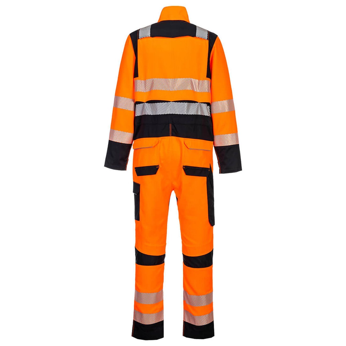 Portwest PW3 FR Overall FR509 vlamvertragend HVO antistatisch HiVis oranje-zwart(OB)