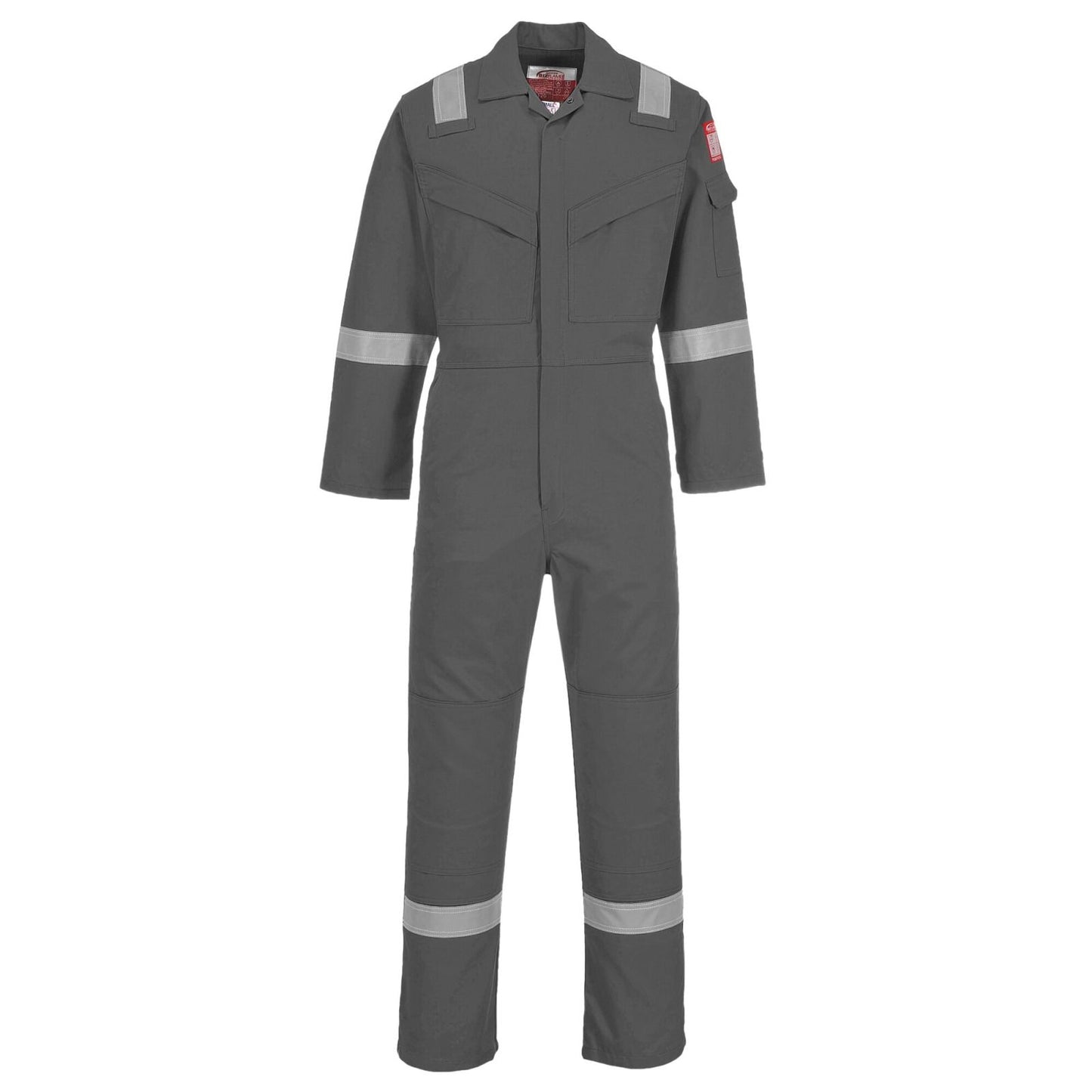 Portwest Bizflame Plus Overalls FR50 Vlamvertragend- antistatisch grijs(GR)