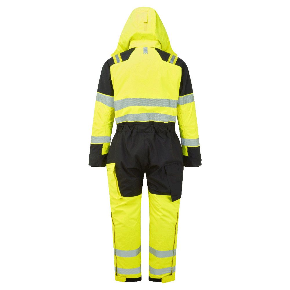 Portwest PW3 FR Winteroverall FR516 vlamvertragend Modaflame Hi-Vis geel-zwart(YB)