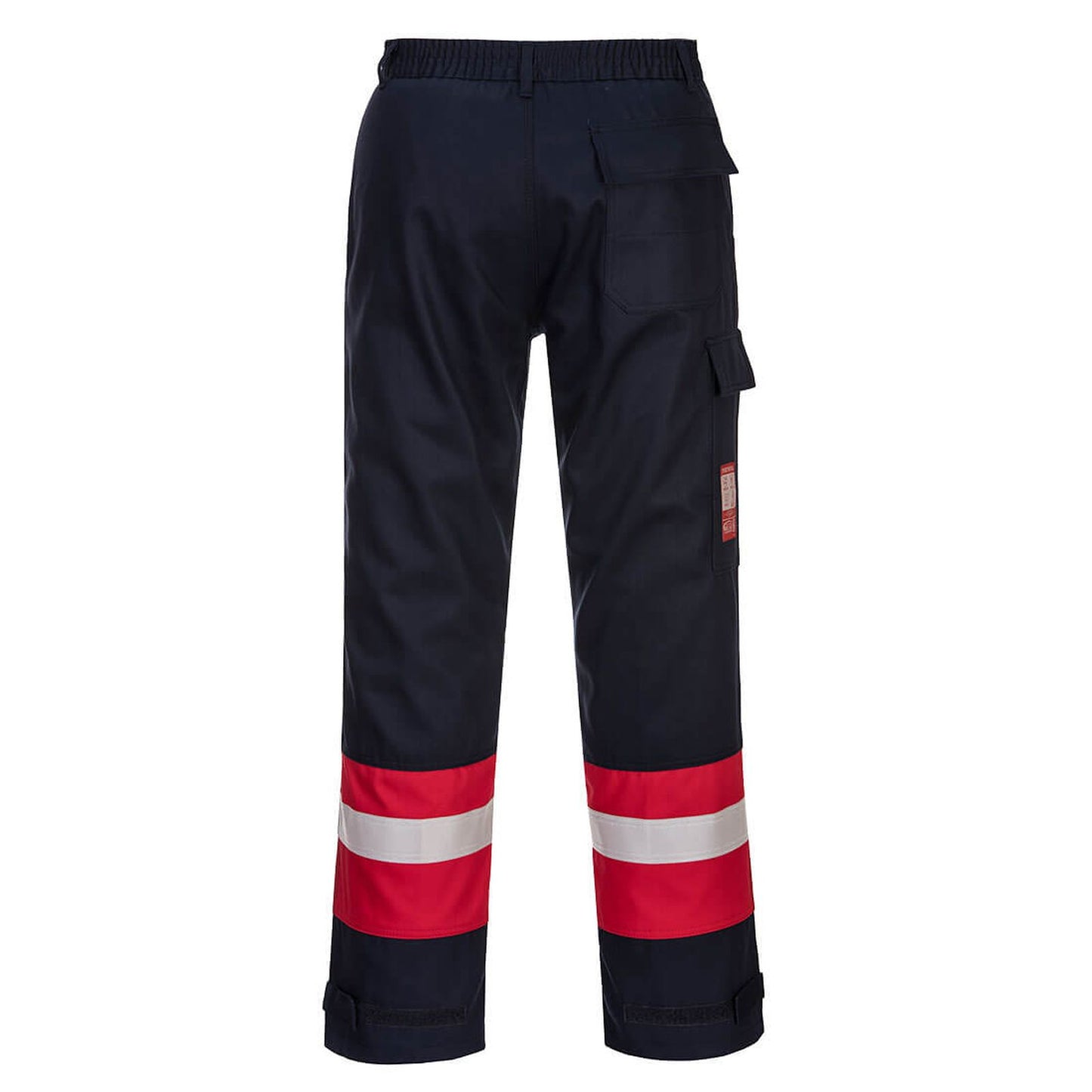 Portwest Bizflame Broeken FR56 Vlamvertragend marineblauw-rood(NA)