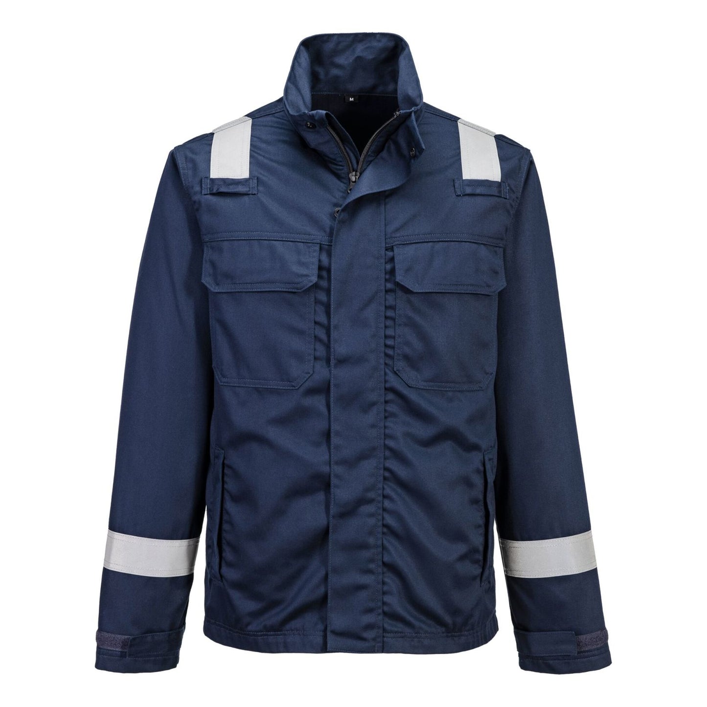 Portwest Jas FR609 stralingswarmte convectie contacthitte Klasse 2 lasbescherming marineblauw(NA)
