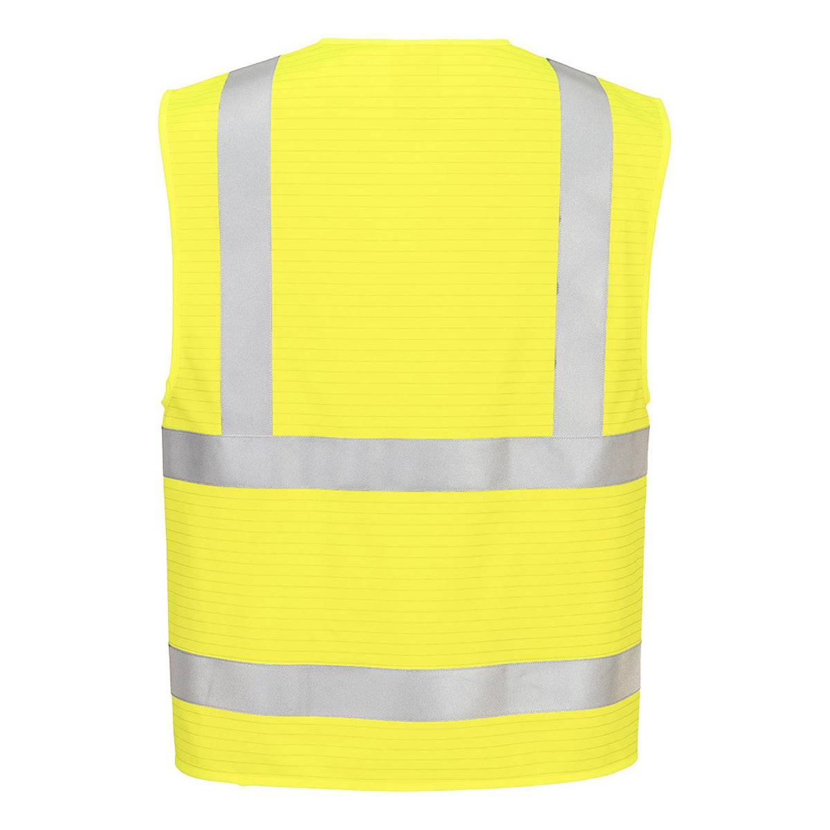 Portwest Bizflame Vest HV Vlamvertragend Multi-norm Veiligheidsvest FR615 Bizflame Hi-Vis FR rits geel(YE)